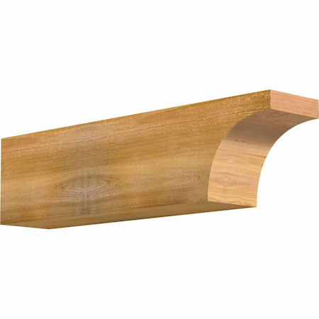 Ekena Millwork Huntington Rough Sawn Rafter Tail, Western Red Cedar, 6"W x 8"H x 32"L RFT06X08X32HUN00RWR